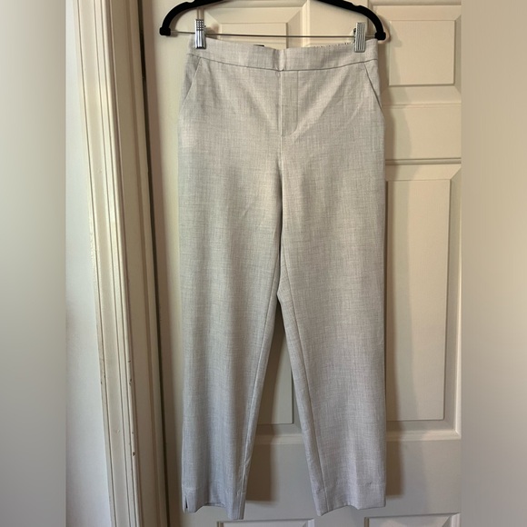Banana Republic Factory Hayden Pant Heather Grey Size 4 NWT - Picture 7 of 7